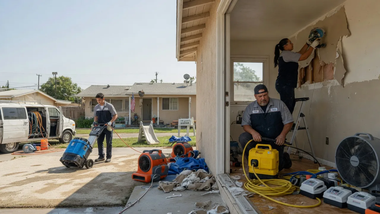 Water Damage Restoration in New London, NC near me